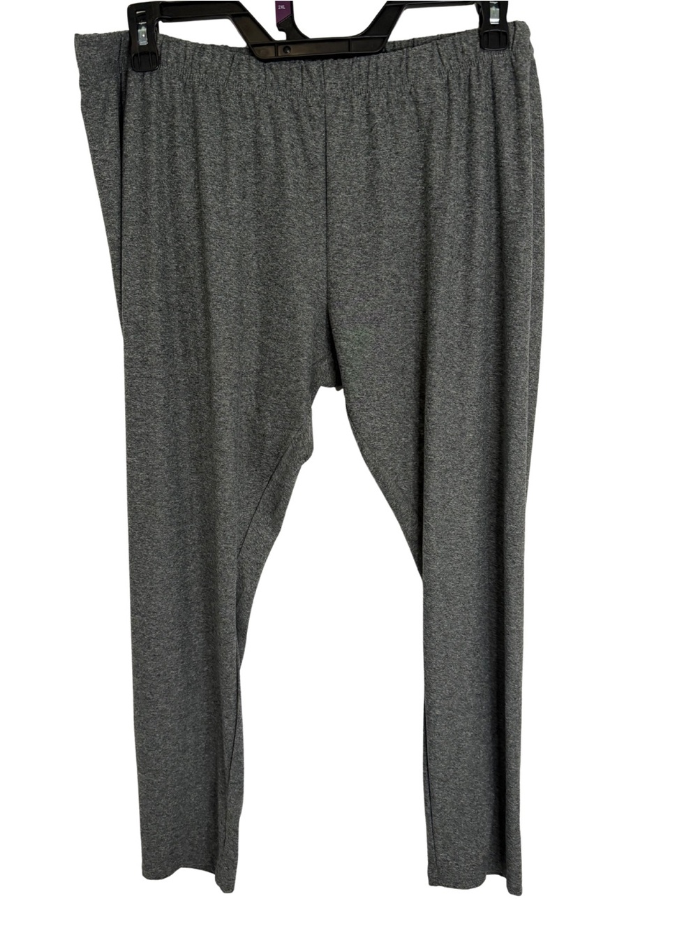 3/$20 Apt. 9 Heather Gray Pull-On Cropped Leggings Size XXL
